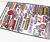 Наклейки на планшеті 