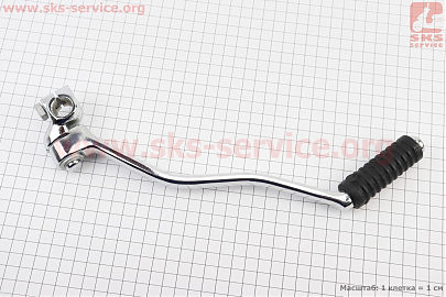 Kinlon JL150-70C Рычаг кикстартера CB/CG, под шлиц 16 mm