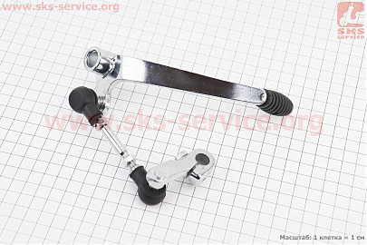 Kinlon JL150-70C Важіль перемикання передач CB/CG "носок короткий"