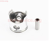 Поршень к-кт 34mm (палец 8mm) Stihl FS-38/45/55, MM55, BT45