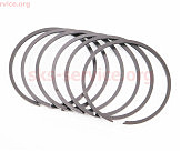 Кольца поршневые к-кт 6шт 12V 1р. 58,25x2mm, ПОЛЬША