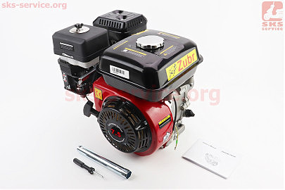 Двигатель мотоблочный в сборе, вал шпонка D-19mm, 7,0л.с. 170F, фильтр масляный + шкив SPB
