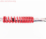 Амортизатор задній GY6/Honda - 280мм*d44мм (втулка 10мм / втулка 10мм) регул., червоний