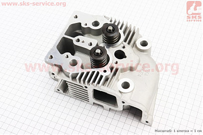 Головка 192FA ZUBR в сборе