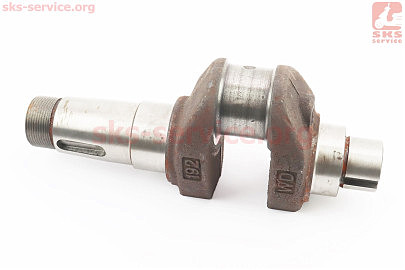 Коленвал R192N (Dболта-М12x1,5, Dшейки-52mm, H-110mm)