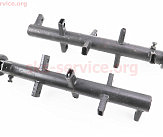 Вал фрезы к-кт 2шт, под шлиц 32mm, ширина захвата 1000mm, 18 ножей, R175/180/190/195/мототрактор