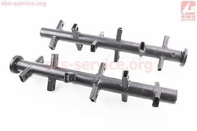 Вал фрезы к-кт 2шт, под шлиц 32mm, ширина захвата 1200mm, 24 ножа, R175/180/190/195/мототрактор