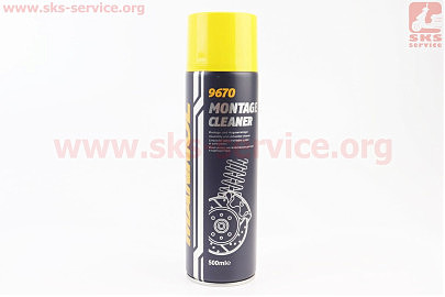 Очиститель деталей механизмов "MONTAGE CLEANER", Аэрозоль 500ml