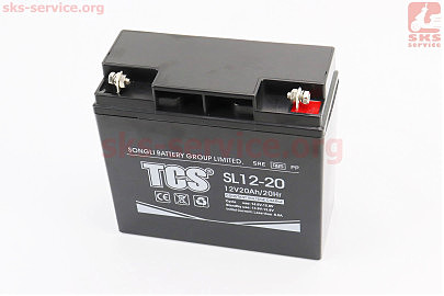 УЦІНКА Акумулятор 12V20Ah SL12-20 кислотний (L181*W77*H167mm) для ДБЖ, іграшок та ін. (погано тримає заряд)