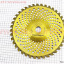 Нож 40Тх255mm победитовые зубья, "тарелка", "GOLD"