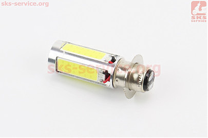 Лампа фары диодная P15D-25-1 — LED-4+1(линза)