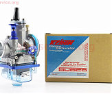 Карбюратор TUNING прозр. поддон PWK 28 (d=28) с мех. заслонкой (качественная копия)