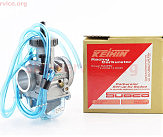 Карбюратор TUNING прозр. поддон PWK 36 (d=36) с мех. заслонкой (качественная копия)