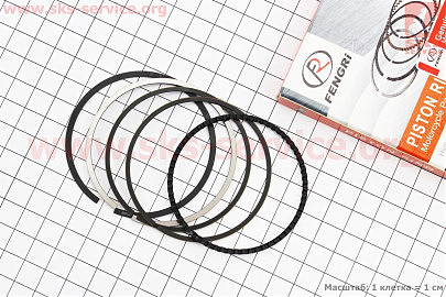 Кольца поршневые 200cc 63,5мм STD (толщина &mdash; 1мм)