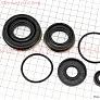 Сальники к-кт 4шт (12x22x7; 17x40x7; 25x41x9,5/13; 25x52x9,5/13) редуктора +О-кольцо 2,6x40, О-кольцо 2,6x45