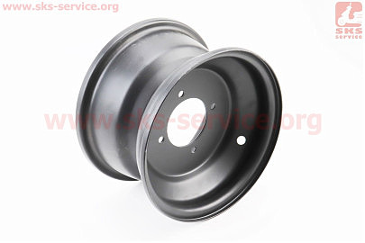 Диск стальной 8*5 d=66; 4отв.*88mm, черный