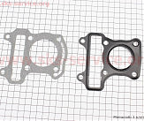 Прокладка поршнева Honda DIO AF-62 50cc-37,8мм, к-кт 2 деталі (метал) 4Т