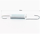 V200-F2 V250-F2 Пружина підніжки бічної (?L100мм, D14мм, 15 витків), 5 шт
