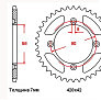 Звезда задняя ведомая 428*42 (d58,p80) Spider