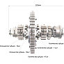 Диференціал у зборі Z-47, Z-15x16, Z-11 JR-Q12E (120-1), із блокуванням