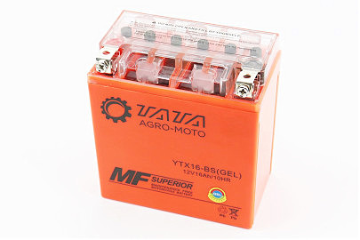 Акумулятор 12V14Аh YTX16-BS GEL (L150*W87*H161mm)