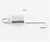 Пружина підніжки бічна (?L82мм, D17мм, 9 витків)
