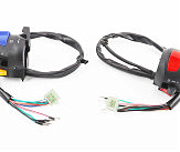 Блок кнопок на руле правый, левый к-кт 2шт (фишки 