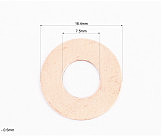 Шайба форсунки ущільнювальна (мідна) 7,5х16,4х0,5mm