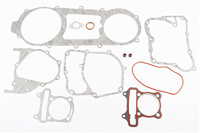 Прокладки двигуна 150cc-57,4мм, к-кт 11 деталей, довгий варіатор
