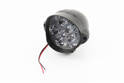 Фара дополнительная светодиодная влагозащитная — 9 LED с креплением "капля"  66*68мм