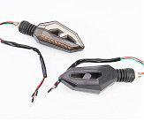 Поворот діодний на гнучкій ніжці + стоп сигнал / габарит LED СТРЕЛА тип 1 