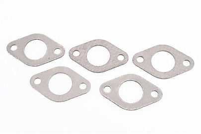 Прокладка глушника 178F/186F Тип 1, к-кт 5шт (пароніт, на блістері)