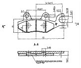Колодки тормозные задние Tornado 250cc