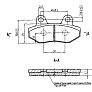 Колодки тормозные задние Tornado 250cc