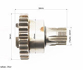 Вал вторинний Z-25 (передньої зірки)