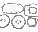 Прокладки двигуна УРАЛ, к-кт 11 деталей, (папір, алюміній)