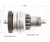 Бендикс стартеру Honda LEAD90