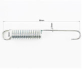 Пружина підніжки бічної (?L99мм, D14мм, 17 витків)