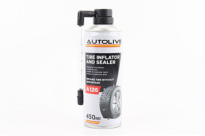 Герметик для швидкого ремонту шин "TIRE INFLATOR SEALER", Аерозоль 450ml