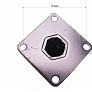 Ступиця колеса на вал 32mm, 40см, 4отв.x110mm к-кт 2шт