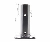Ступица колеса на вал 32mm, 15см, 4отв.x110mm к-кт 2шт