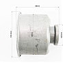 Фильтр воздушный — элемент металлический R175A/180NM Тип 2
