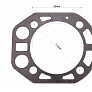 Прокладка головки цилиндра R175A-75mm, к-кт 2шт