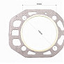Прокладка головки цилиндра R180NM-80mm, (на блистере)