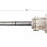 Піввісь у зборі, 8 шліцьів, L-420mm, D-39mm 101-2 (можливий наліт)
