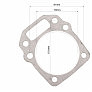 Прокладка головки циліндра 1P70F-70mm, (металоазбест)