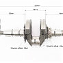 Коленвал 168F/170F (Dшейки-30mm, H-85mm, L-250mm) под шлиц D-20mm