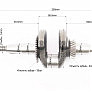 Коленвал 168F/170F (Dшейки-30mm, H-85mm, L-250mm) под шпонку D-20mm