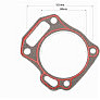 Прокладка головки цилиндра 168F-68mm, (паронит, красная нить, на блистере)