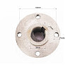 Ступица колеса d-39mm, 4отв. 6,00-12 Тип 2